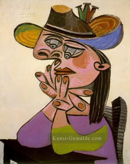 Femme accoudee 1938 Kubismus Ölgemälde